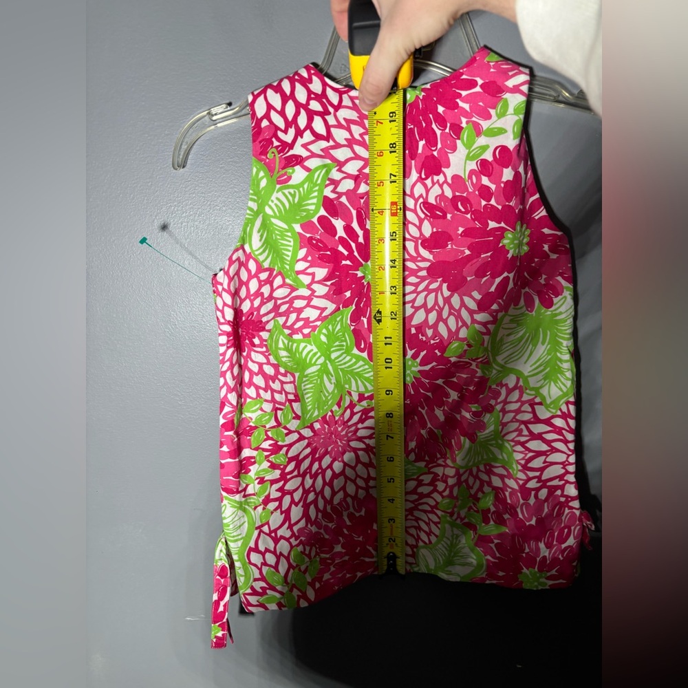 Lilly Pulitzer Jubilee Ada Tunic Top Girls Size 7 - Picture 6 of 7